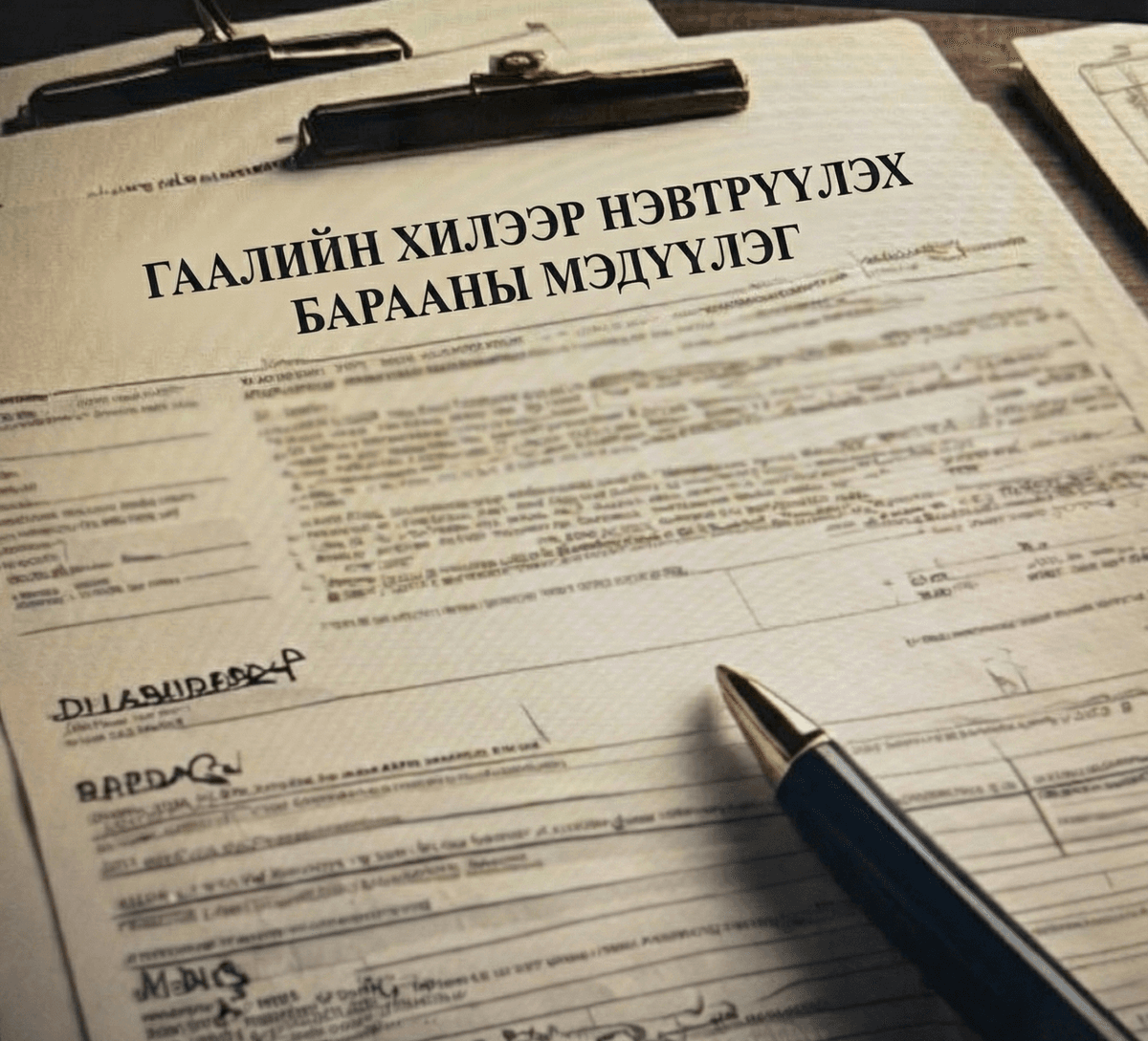 Mongolian Customs Service